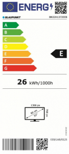 BLAUPUNKT BN32H1372EEB 32" HD ready LED TV